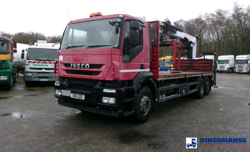 Iveco AD260S31Y 6x2 RHD + Hiab 144 DLS-2 Pro - Camião grua: foto 1 Iveco AD260S31Y 6x2 RHD + Hiab 144 DLS-2 Pro - Camião grua: foto 1