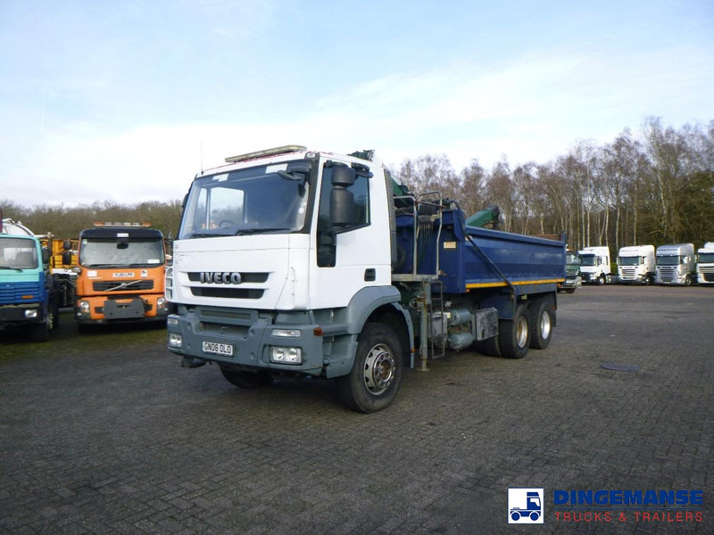 Iveco AD260T33 6X4 RHD tipper + HMF crane - Camião grua: foto 5 Iveco AD260T33 6X4 RHD tipper + HMF crane - Camião grua: foto 5
