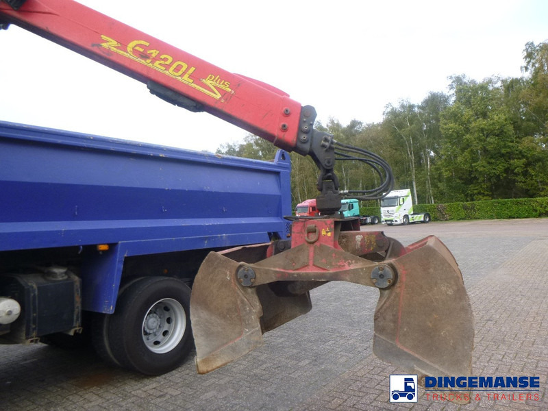 Camião grua Iveco AD340T36 8x4 RHD tipper + Palfinger E120 plus + grapple: foto 13