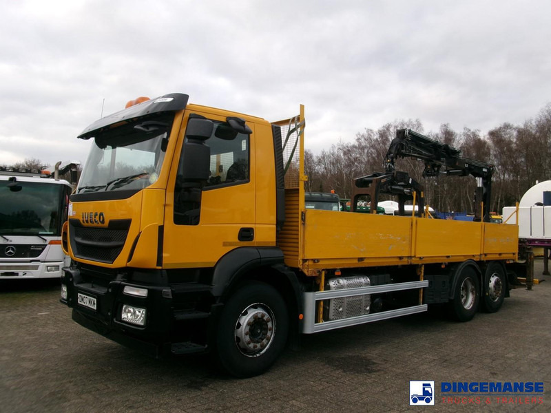 Iveco Stralis 310 6x2 Euro 6 + Atlas 105.2 crane - Camião grua: foto 1 Iveco Stralis 310 6x2 Euro 6 + Atlas 105.2 crane - Camião grua: foto 1