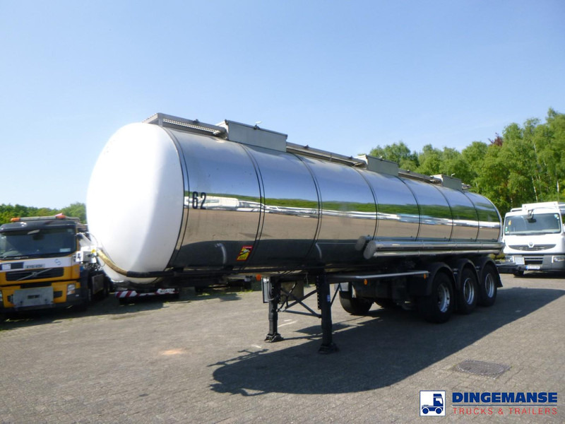 LAG Chemical tank inox 30 m3 / 1 comp - Semi-reboque cisterna: foto 1 LAG Chemical tank inox 30 m3 / 1 comp - Semi-reboque cisterna: foto 1