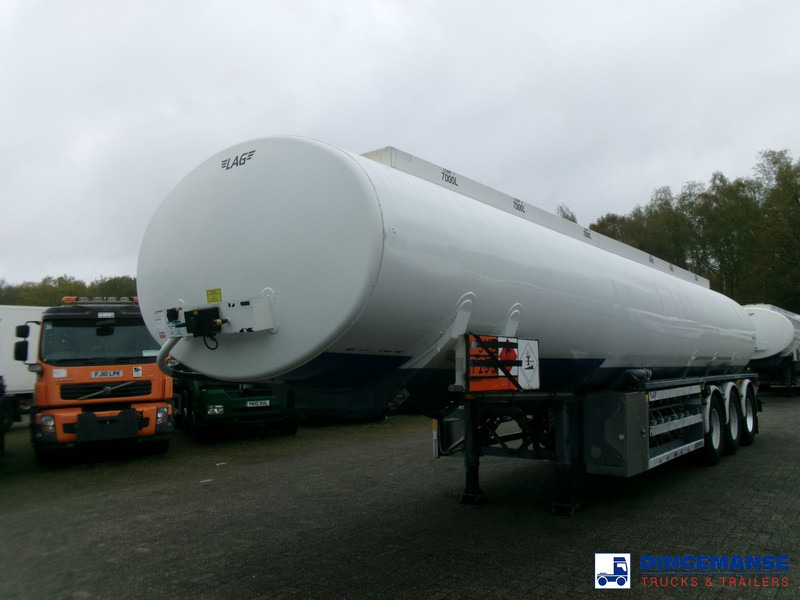 LAG Fuel tank alu 42 m3 / 6 comp + pump - Semi-reboque cisterna: foto 1 LAG Fuel tank alu 42 m3 / 6 comp + pump - Semi-reboque cisterna: foto 1