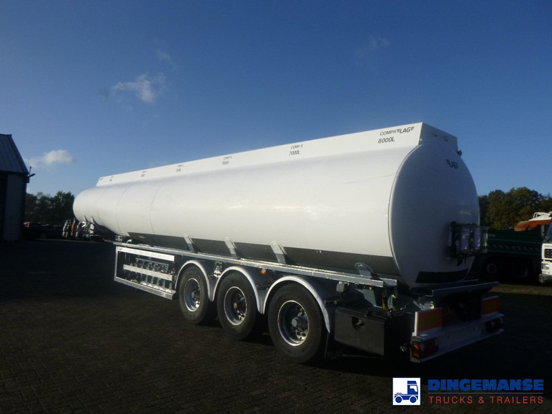 LAG Fuel tank alu 44.4 m3 / 6 comp + pump - Semi-reboque cisterna: foto 3 LAG Fuel tank alu 44.4 m3 / 6 comp + pump - Semi-reboque cisterna: foto 3