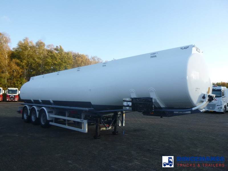 LAG Fuel tank alu 44.5 m3 / 6 comp + pump - Semi-reboque cisterna: foto 2 LAG Fuel tank alu 44.5 m3 / 6 comp + pump - Semi-reboque cisterna: foto 2
