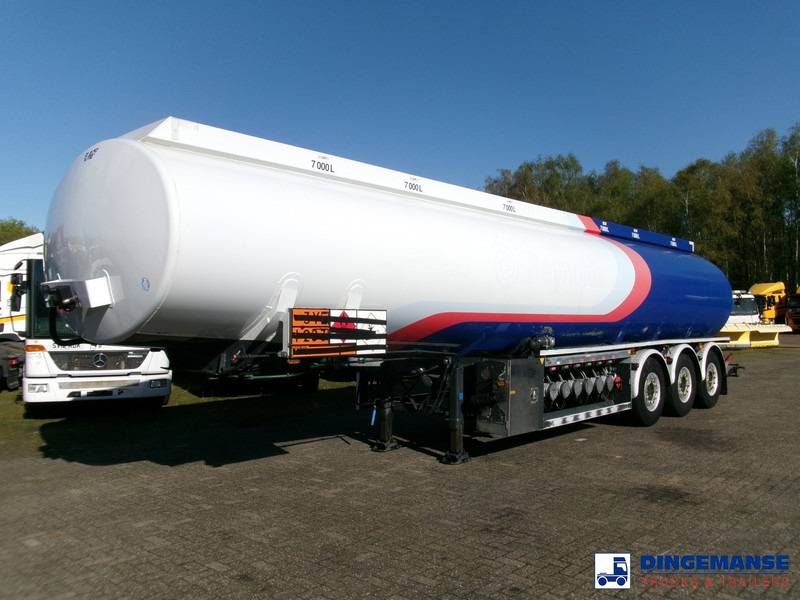 LAG Fuel tank alu 44.5 m3 / 6 comp + pump - Semi-reboque cisterna: foto 1 LAG Fuel tank alu 44.5 m3 / 6 comp + pump - Semi-reboque cisterna: foto 1