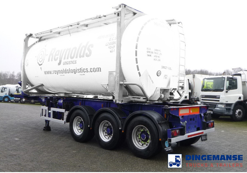 M & G 3-axle container trailer 20-30 ft - Camião transportador de contêineres/ Caixa móvel: foto 3 M & G 3-axle container trailer 20-30 ft - Camião transportador de contêineres/ Caixa móvel: foto 3