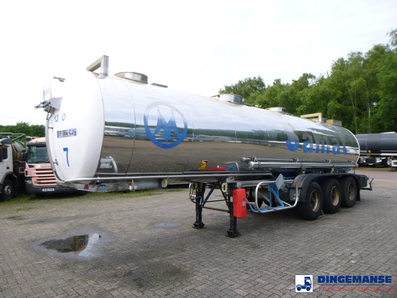 MAISONNEUVE Chemical tank inox 26 m3 / 1 comp - Semi-reboque cisterna: foto 1 MAISONNEUVE Chemical tank inox 26 m3 / 1 comp - Semi-reboque cisterna: foto 1