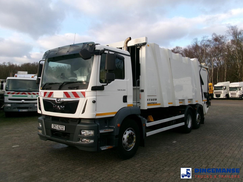 MAN TGM 26.320 6X2 Euro 6 RHD Faun refuse truck - Caminhão de lixo: foto 1 MAN TGM 26.320 6X2 Euro 6 RHD Faun refuse truck - Caminhão de lixo: foto 1
