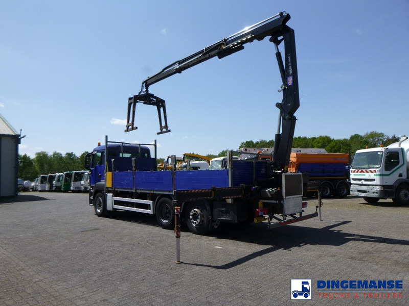 MAN TGS 26.360 6X2 RHD + HMF 1420-K2 + grapple - Camião grua: foto 3 MAN TGS 26.360 6X2 RHD + HMF 1420-K2 + grapple - Camião grua: foto 3
