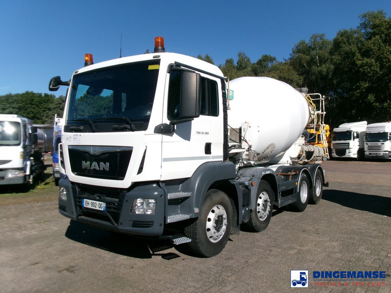 MAN TGS 32.360 8X4 Euro 6 Imer concrete mixer 9 m3 - Camião betoneira: foto 1 MAN TGS 32.360 8X4 Euro 6 Imer concrete mixer 9 m3 - Camião betoneira: foto 1
