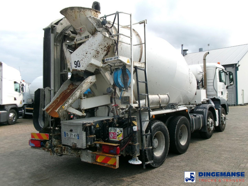 MAN TGS 32.360 8X4 Euro 6 Liebherr concrete mixer 8 m3 + belt - Camião betoneira: foto 4 MAN TGS 32.360 8X4 Euro 6 Liebherr concrete mixer 8 m3 + belt - Camião betoneira: foto 4