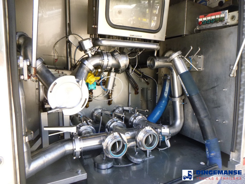 Reboque cisterna Mafa Food (milk) tank inox 29 m3 / 3 comp + pump: foto 19