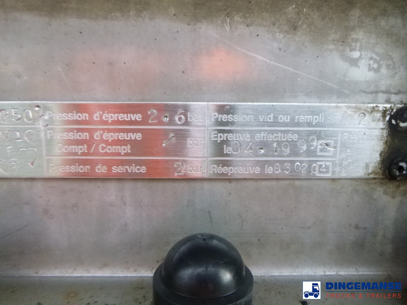 Semi-reboque cisterna Magyar Bitumen tank inox 30 m3 / 1 comp: foto 16
