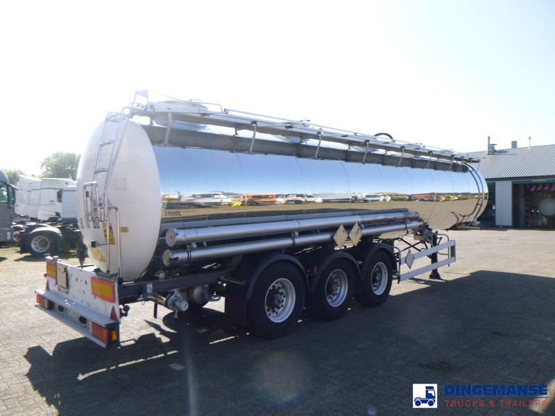 Magyar Chemical tank inox 32.5 m3 / 1 comp - Semi-reboque cisterna: foto 4 Magyar Chemical tank inox 32.5 m3 / 1 comp - Semi-reboque cisterna: foto 4