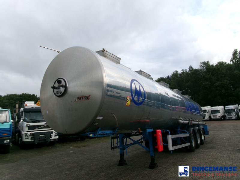 Magyar Chemical tank inox 32.5m3 / 1 comp - Semi-reboque cisterna: foto 1 Magyar Chemical tank inox 32.5m3 / 1 comp - Semi-reboque cisterna: foto 1