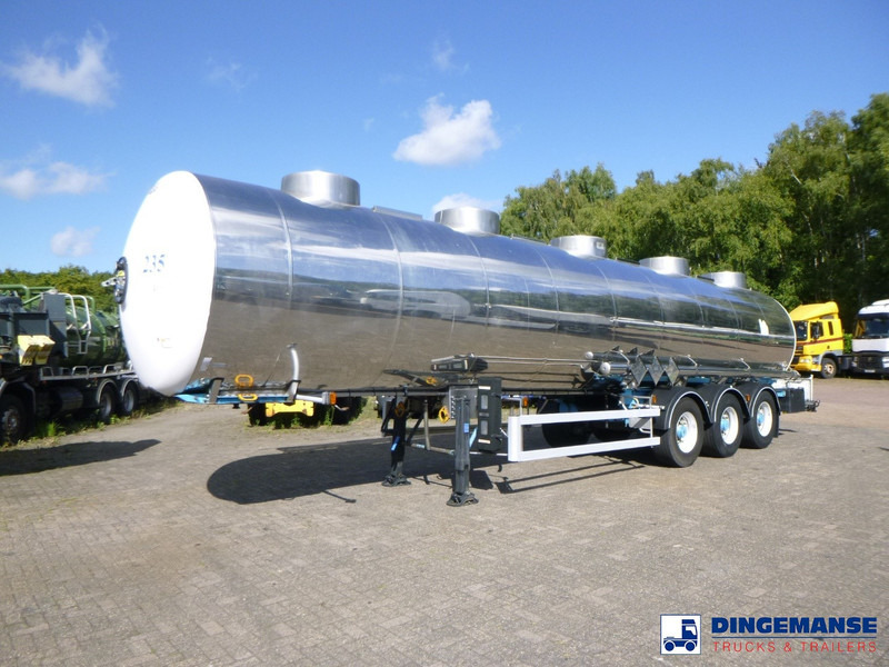 Magyar Chemical tank inox 33 m3 / 1 comp - Semi-reboque cisterna: foto 1 Magyar Chemical tank inox 33 m3 / 1 comp - Semi-reboque cisterna: foto 1