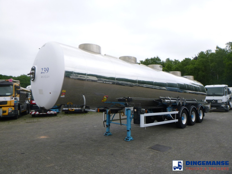 Magyar Chemical tank inox 33 m3 / 1 comp - Semi-reboque cisterna: foto 1 Magyar Chemical tank inox 33 m3 / 1 comp - Semi-reboque cisterna: foto 1