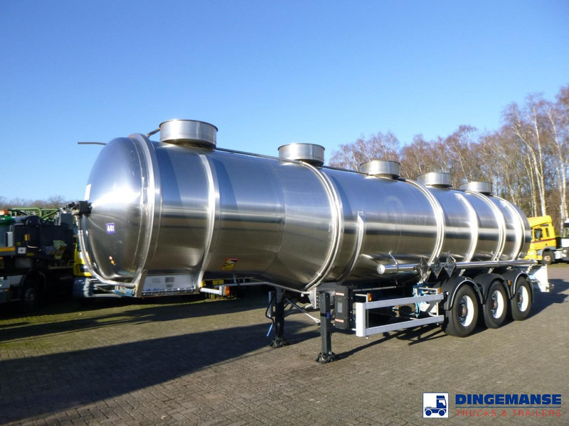 Magyar Chemical tank inox 34.5 m3 / 1 comp - Semi-reboque cisterna: foto 1 Magyar Chemical tank inox 34.5 m3 / 1 comp - Semi-reboque cisterna: foto 1