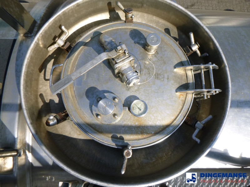 Semi-reboque cisterna Magyar Chemical tank inox 40.5 m3 / 3 comp: foto 13