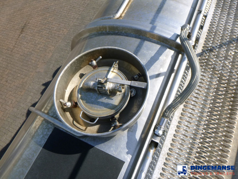 Semi-reboque cisterna Magyar Chemical tank inox 40.5 m3 / 3 comp: foto 20