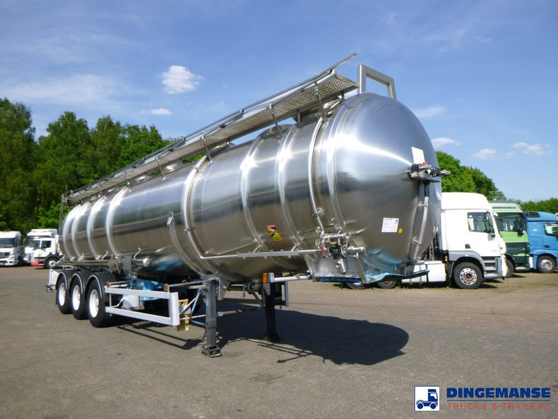 Magyar Chemical tank inox 40.5 m3 / 3 comp - Semi-reboque cisterna: foto 2 Magyar Chemical tank inox 40.5 m3 / 3 comp - Semi-reboque cisterna: foto 2