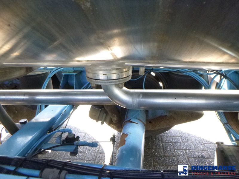 Semi-reboque cisterna Magyar Chemical tank inox 40.5 m3 / 3 comp: foto 9