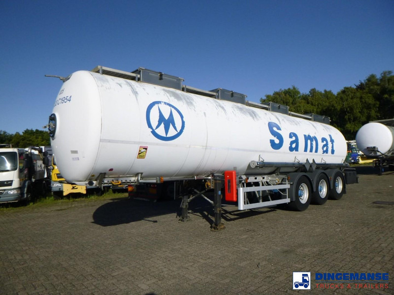 Magyar Chemical tank inox L4BH 29.8 m3 / 1 comp - Semi-reboque cisterna: foto 1 Magyar Chemical tank inox L4BH 29.8 m3 / 1 comp - Semi-reboque cisterna: foto 1