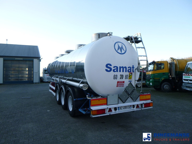 Magyar Chemical tank inox L4BH 32.9 m3 / 1 comp - Semi-reboque cisterna: foto 3 Magyar Chemical tank inox L4BH 32.9 m3 / 1 comp - Semi-reboque cisterna: foto 3
