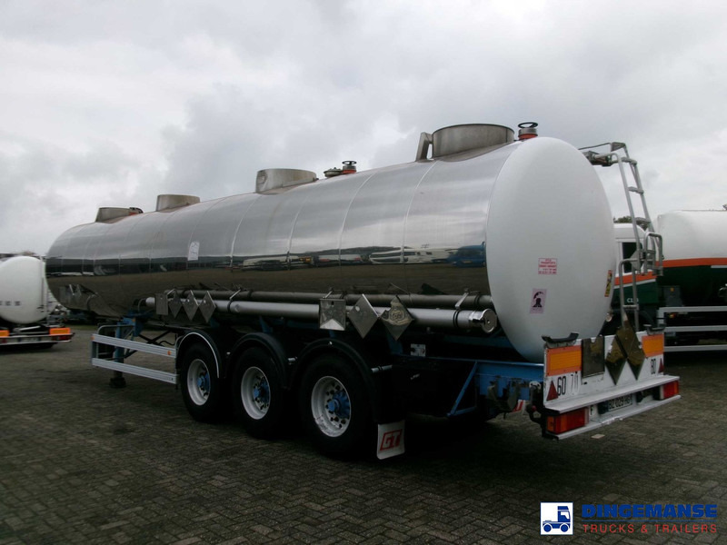 Magyar Chemical tank inox L4BH 33.5 m3 / 3 comp - Semi-reboque cisterna: foto 4 Magyar Chemical tank inox L4BH 33.5 m3 / 3 comp - Semi-reboque cisterna: foto 4