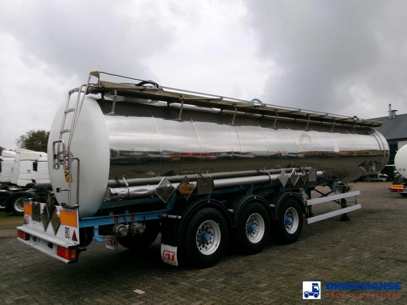 Magyar Chemical tank inox L4BH 33.5 m3 / 3 comp - Semi-reboque cisterna: foto 3 Magyar Chemical tank inox L4BH 33.5 m3 / 3 comp - Semi-reboque cisterna: foto 3