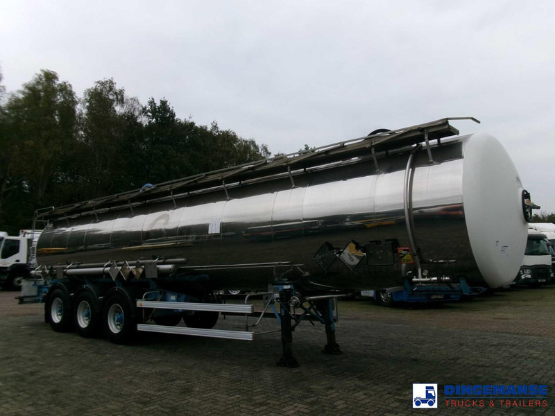 Magyar Chemical tank inox L4BH 33.5 m3 / 3 comp - Semi-reboque cisterna: foto 2 Magyar Chemical tank inox L4BH 33.5 m3 / 3 comp - Semi-reboque cisterna: foto 2