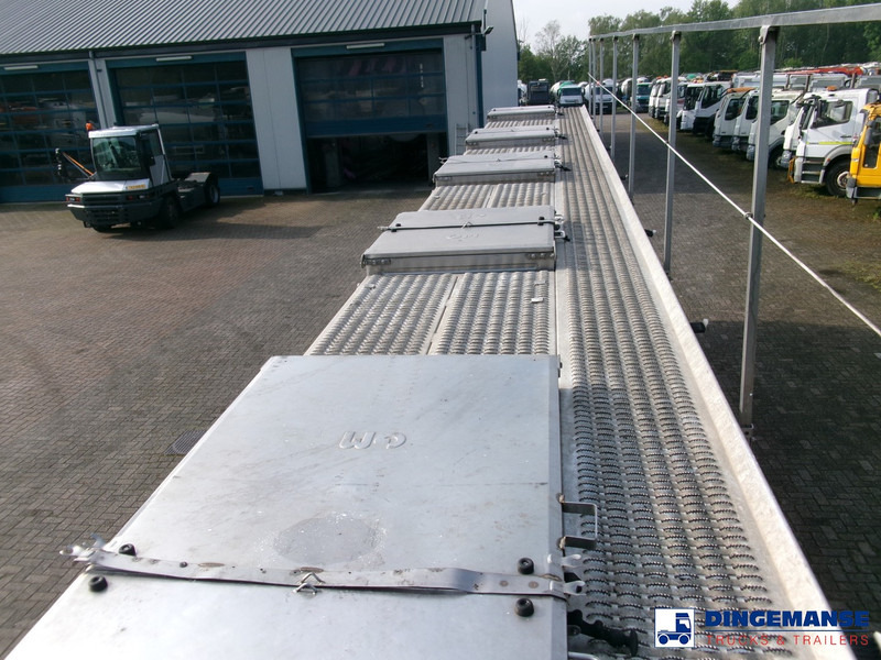 Semi-reboque cisterna Magyar Chemical tank inox L4BH 34 m3 / 1 comp: foto 12