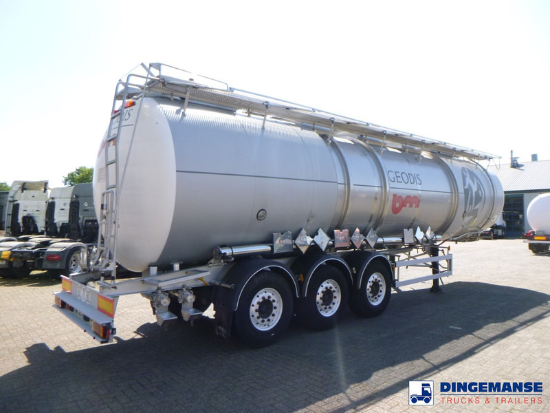 Magyar Chemical tank inox L4BH 44.5 m3 / 3 comp - Reboque cisterna: foto 4 Magyar Chemical tank inox L4BH 44.5 m3 / 3 comp - Reboque cisterna: foto 4