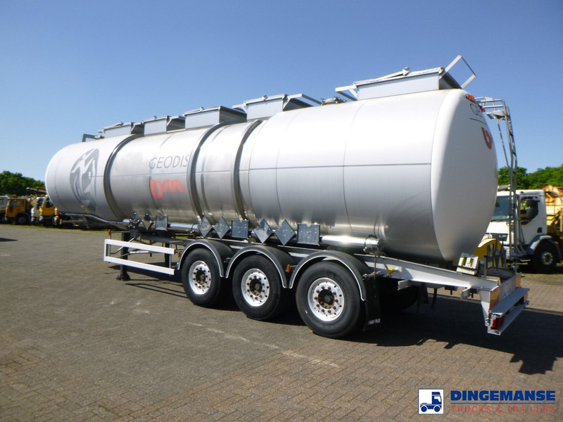 Magyar Chemical tank inox L4BH 44.5 m3 / 3 comp - Reboque cisterna: foto 3 Magyar Chemical tank inox L4BH 44.5 m3 / 3 comp - Reboque cisterna: foto 3