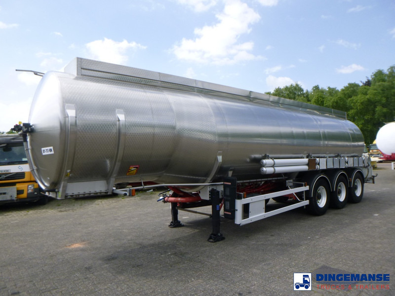 Magyar Fuel tank inox 38.4m3 / 8comp ADR valid 06/10/2025 - Semi-reboque cisterna: foto 1 Magyar Fuel tank inox 38.4m3 / 8comp ADR valid 06/10/2025 - Semi-reboque cisterna: foto 1