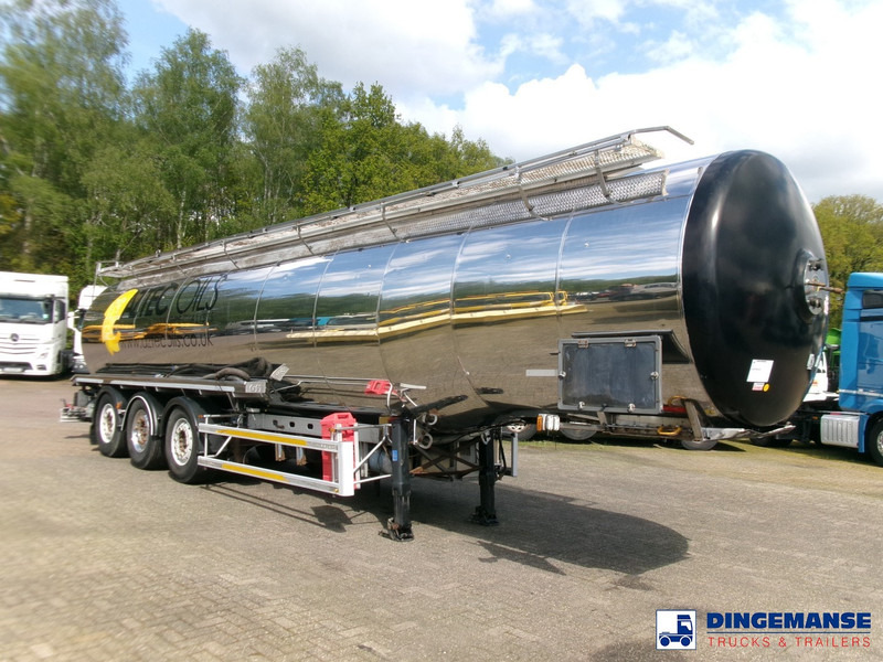 Magyar Heavy oil tank inox 37 m3 / 5 comp + pump - Semi-reboque cisterna: foto 2 Magyar Heavy oil tank inox 37 m3 / 5 comp + pump - Semi-reboque cisterna: foto 2