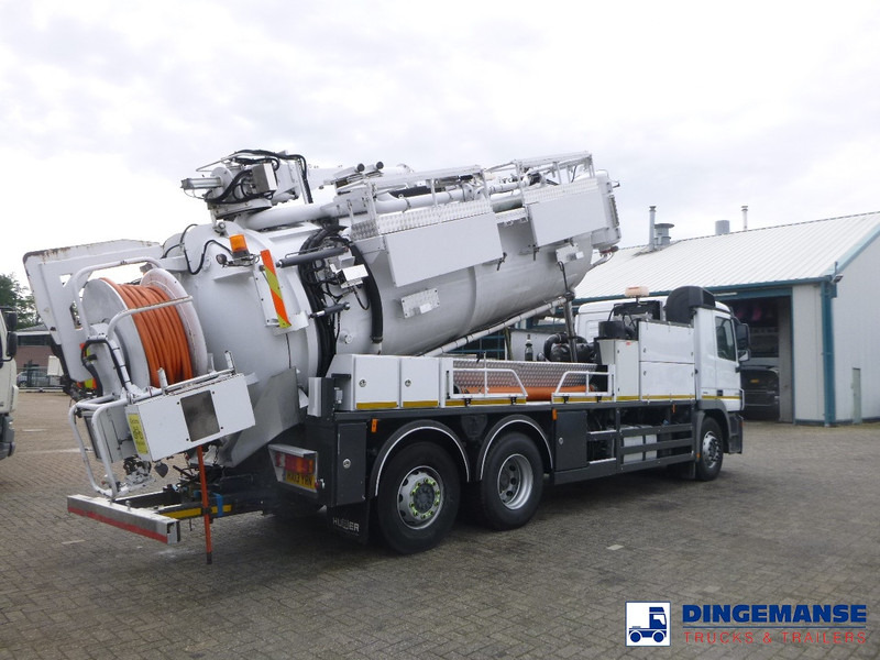 Mercedes-Benz Actros 2541 6x2 RHD E5 Huwer vacuum tank / hydrocureur 12 m3 - Caminhão limpa fossa: foto 4 Mercedes-Benz Actros 2541 6x2 RHD E5 Huwer vacuum tank / hydrocureur 12 m3 - Caminhão limpa fossa: foto 4