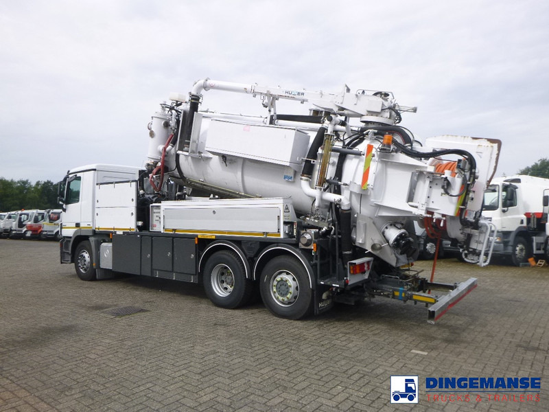 Mercedes-Benz Actros 2541 6x2 RHD E5 Huwer vacuum tank / hydrocureur 12 m3 - Caminhão limpa fossa: foto 3 Mercedes-Benz Actros 2541 6x2 RHD E5 Huwer vacuum tank / hydrocureur 12 m3 - Caminhão limpa fossa: foto 3