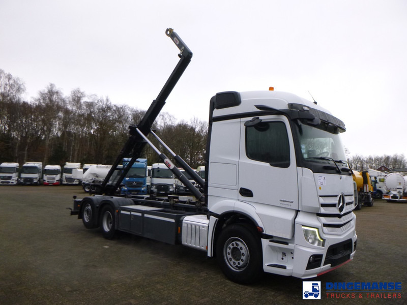 Mercedes-Benz Actros 2843 6x2 Hyva container hook 20t - Camião polibenne: foto 2 Mercedes-Benz Actros 2843 6x2 Hyva container hook 20t - Camião polibenne: foto 2