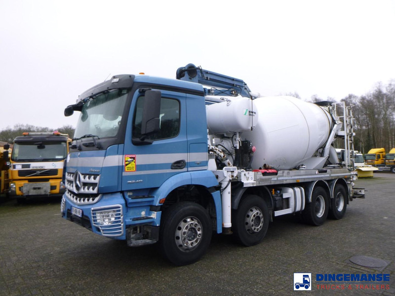 Mercedes-Benz Arocs 3240 8x4 Schwing-Stetter pump / mixer - Autobomba de betão: foto 1 Mercedes-Benz Arocs 3240 8x4 Schwing-Stetter pump / mixer - Autobomba de betão: foto 1