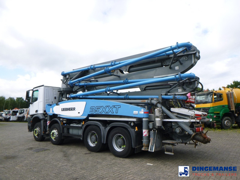Mercedes-Benz Arocs 8x4 Liebherr 35 XXT concrete pump 35 m - Autobomba de betão: foto 4 Mercedes-Benz Arocs 8x4 Liebherr 35 XXT concrete pump 35 m - Autobomba de betão: foto 4