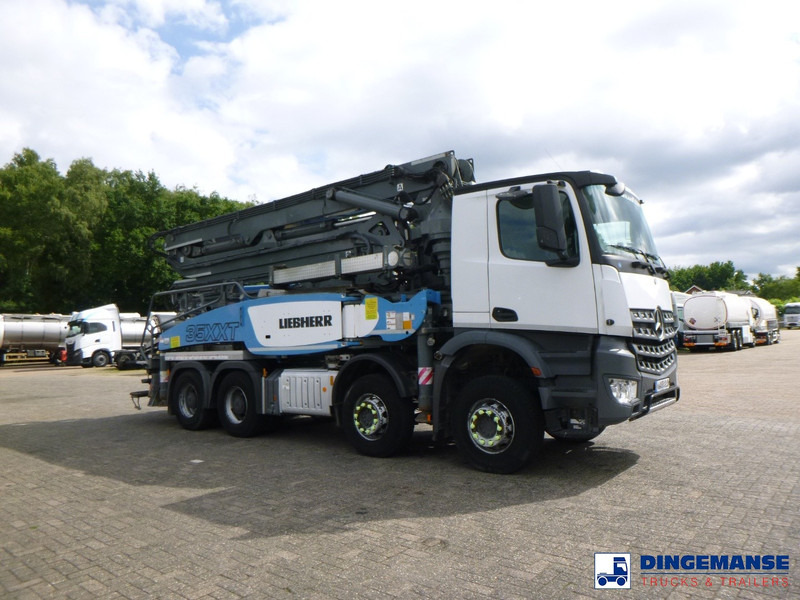 Mercedes-Benz Arocs 8x4 Liebherr 35 XXT concrete pump 35 m - Autobomba de betão: foto 2 Mercedes-Benz Arocs 8x4 Liebherr 35 XXT concrete pump 35 m - Autobomba de betão: foto 2