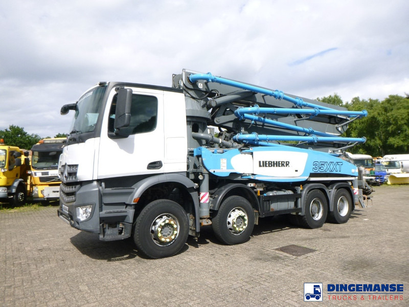 Mercedes-Benz Arocs 8x4 Liebherr 35 XXT concrete pump 35 m - Autobomba de betão: foto 1 Mercedes-Benz Arocs 8x4 Liebherr 35 XXT concrete pump 35 m - Autobomba de betão: foto 1