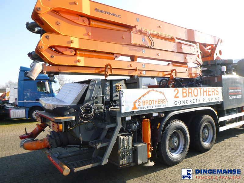 Autobomba de betão Mercedes-Benz Axor 2633 6x4 RHD Sermac SCL 130 concrete pump 32 m: foto 7