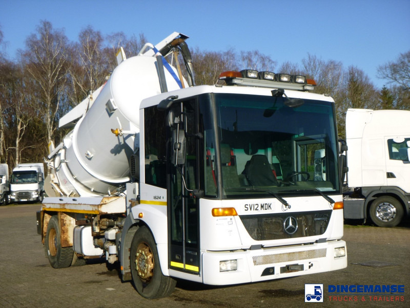 Mercedes-Benz Econic 1824 4x2 Whale vacuum tank 8.1 m3 - Caminhão limpa fossa: foto 2 Mercedes-Benz Econic 1824 4x2 Whale vacuum tank 8.1 m3 - Caminhão limpa fossa: foto 2