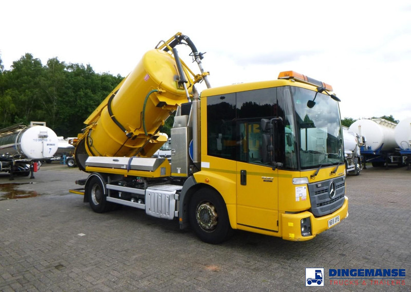 Mercedes-Benz Econic 1830 4x2 Euro 6 RHD Fuller vacuum tank 8.1 m3 - Caminhão limpa fossa: foto 2 Mercedes-Benz Econic 1830 4x2 Euro 6 RHD Fuller vacuum tank 8.1 m3 - Caminhão limpa fossa: foto 2