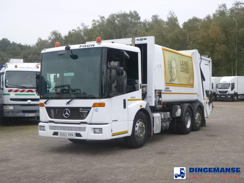 Mercedes-Benz Econic 2629 6x2 RHD Faun Variopress refuse truck - Caminhão de lixo: foto 1 Mercedes-Benz Econic 2629 6x2 RHD Faun Variopress refuse truck - Caminhão de lixo: foto 1
