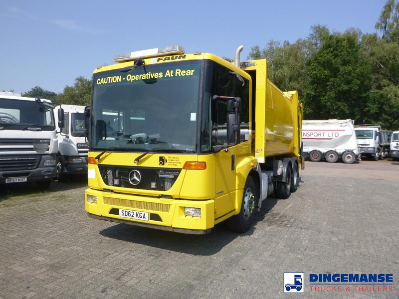 Mercedes-Benz Econic 2633 6x4 RHD Euro 5 EEV Faun Variopress refuse truck - Caminhão de lixo: foto 1 Mercedes-Benz Econic 2633 6x4 RHD Euro 5 EEV Faun Variopress refuse truck - Caminhão de lixo: foto 1