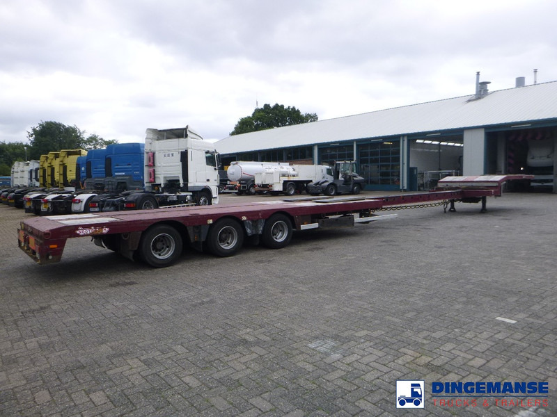 Nooteboom 3-axle semi-lowbed trailer extendable 14.5 m + ramps - Semi-reboque baixa: foto 4 Nooteboom 3-axle semi-lowbed trailer extendable 14.5 m + ramps - Semi-reboque baixa: foto 4