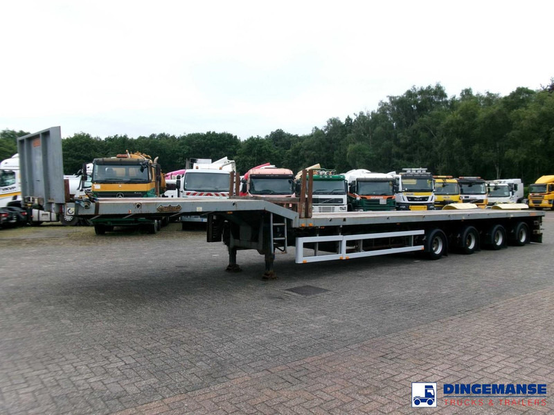 Nooteboom 4-axle semi-lowbed trailer OVB-65-04V ext. 43 m - Semi-reboque baixa: foto 1 Nooteboom 4-axle semi-lowbed trailer OVB-65-04V ext. 43 m - Semi-reboque baixa: foto 1